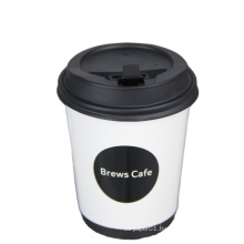 cheap price cup with lid dome flat lid for cold drinks customized logo